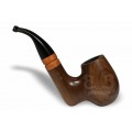 Cachimbo Itália Encerado com Anel de Madeira (Filtro Permanente) Piteira Chifre - 0152 PO 3